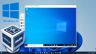 how to install windows 10 on virtualbox (no requirement)
