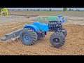 diy mini tractor Remote Control very powerful homemade and Arjun 4WD with cultivator