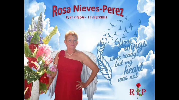 Rosa M Nieves Perez 1954 2021 Nov