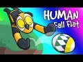 Human Fall Flat Funny Moments - Easter Eggs and Boulders!