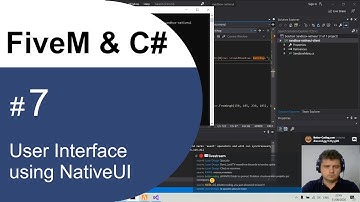 FiveM C#: Writing custom plugins to GTA V. Part 7: User Interface using NativeUI