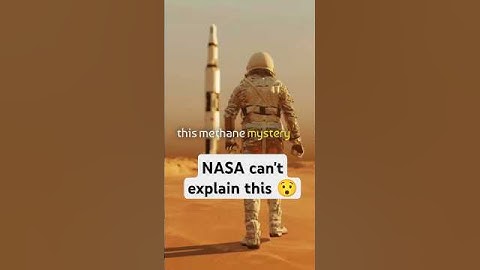 Mars Methane Mystery: Is There Life on the Red Planet? #Space #Mars #NASA #MarsMystery #LifeOnMars