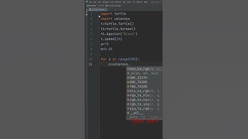 Circle Swing in Turtle | Python Program | Tutor Joes