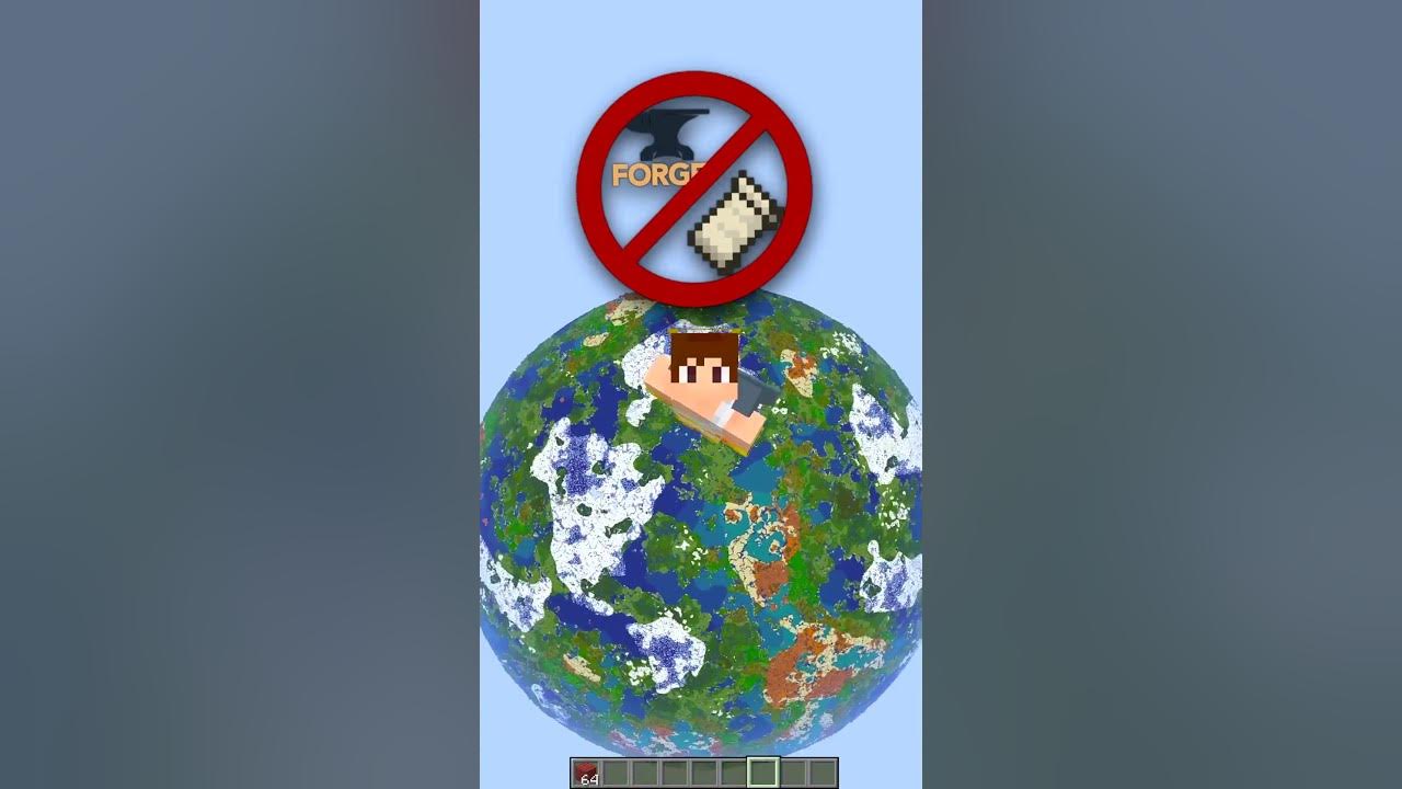 The Minecraft World is Actually Round 🌎