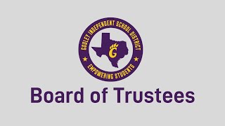 Godley ISD School Board Special Meeting  May 14, 2024