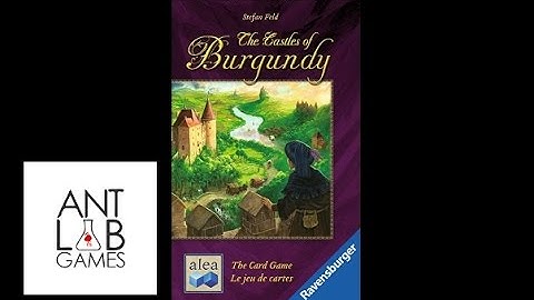 Castles of Burgundy the Card Game Solo Playthrough
