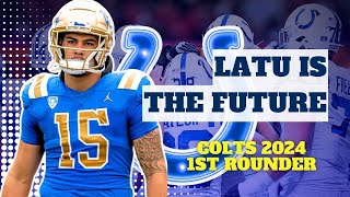 Indianapolis Colts select LAIATU LATU 15th OVERALL in 2024 NFL Draft