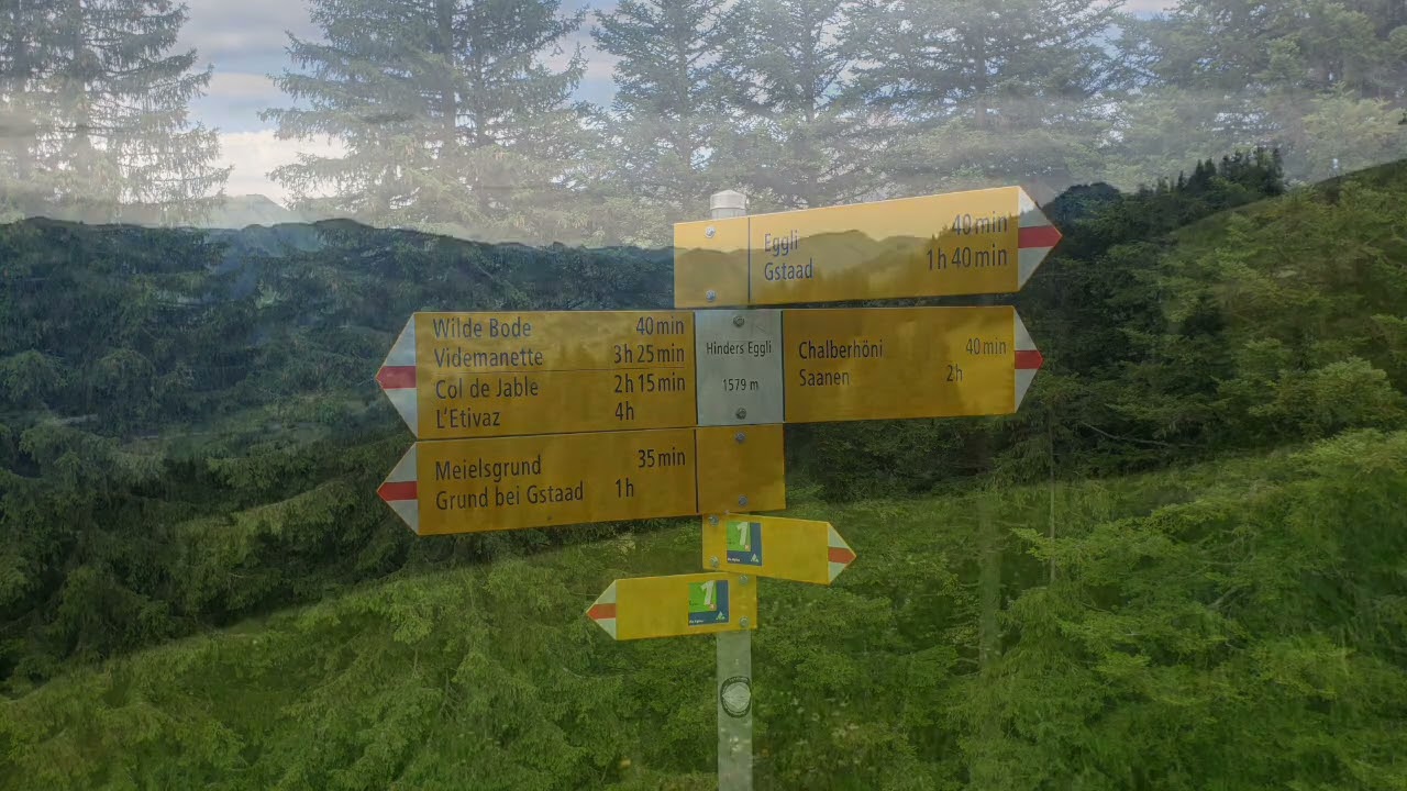 Via Alpina Day 19: Gstaad Glitz & Mother Nature's Moods