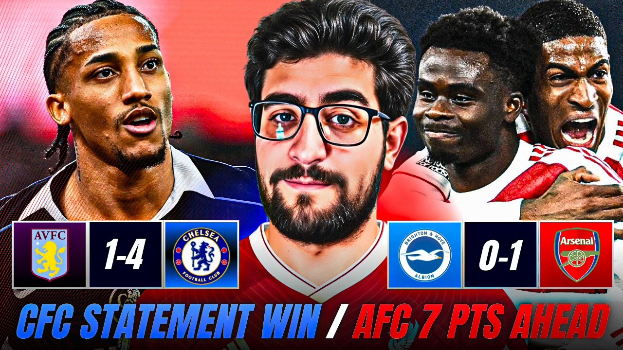 ARSENAL 7PTS🔥! CHELSEA WIN🔥! HOLD THAT MANCHESTER UNITED! MANCHESTER CITY 