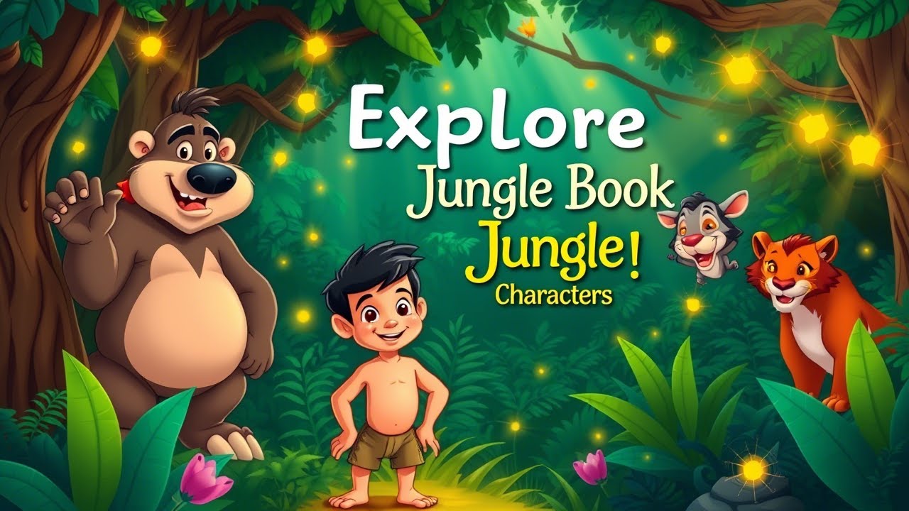 Characters of the Jungle Book | The Jungle Book Characters Name and ...