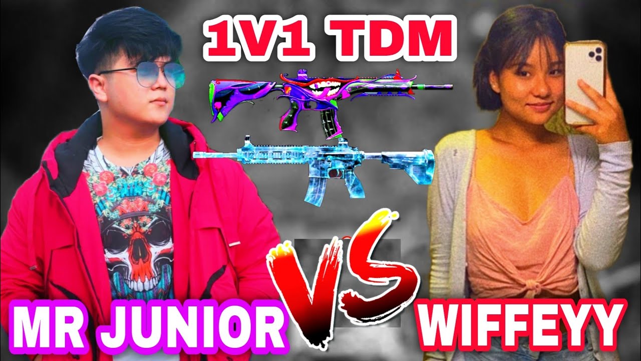 MR JUNIOR VS WIFFEYY 1V1 FRIENDLY TDM || M16 TDM BATTEL😍||sagarchhetriyt