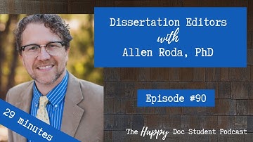 Dissertation Editors with Dr. Allen Roda