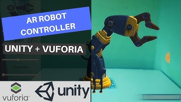 AR Robot Controller: Unity + Vuforia
