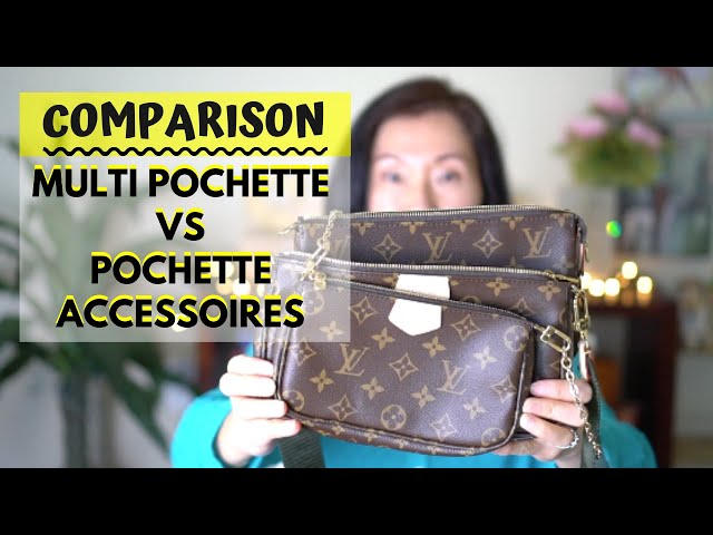 Mini Pochette vs Mini Pochette  Comparing the LV Multi Pochette