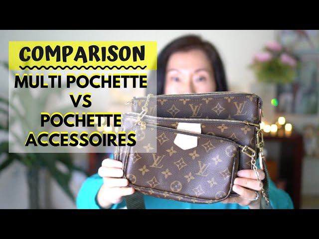 Comparison: Louis Vuitton Pochette Accessoires vs Cosmetic Pouch GM! 