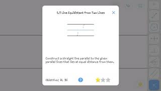 Euclidea Liv 5.7  2L-5E