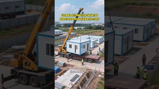 Government Housing, Modular Container, Prefab House, Disaster Relief, Municipal Project