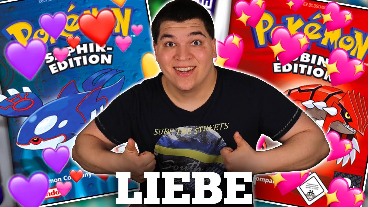 Ich LIEBE Pokemon RUBIN & SAPHIR! YouTube Ich LIEBE Pokemon RUBIN & SAPHIR! YouTube