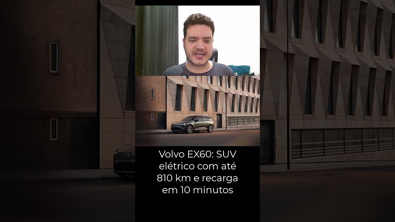 Novo Volvo EX60 estreia com 800V, 810 km de autonomia e IA do Google 