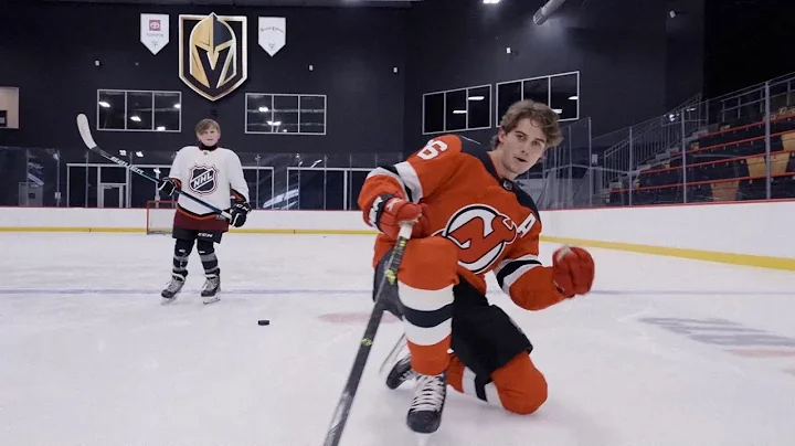 Kid Reporter Talks Trick Shots, Cellys with Zegras...