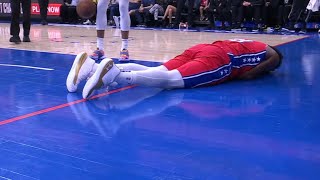 JOEL EMBIID PRETENDED TO PASS OUT! FINED 100,000 FOR FLOPPING & ACTING SKILLS! LOL! HAHA!