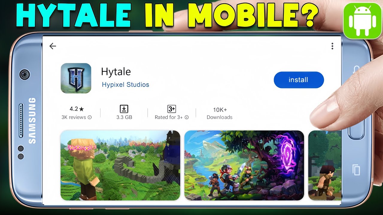 *NEW* PLAY HYTALE ON MOBILE? FULL SETUP/SETTING/FULL INFORMATION REAL OR FAKE?