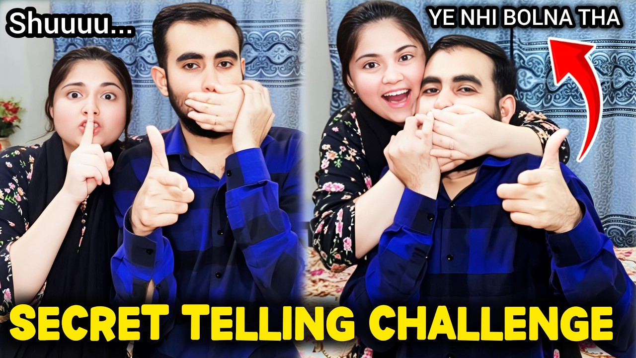 SECRET TELLING CHALLENGE 🤐 | FUNNY SECRETS REVEAL KARDIYE😂