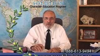 A Special Message From The Founder Of The Peaceful Solution Character Education Program