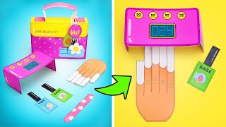 Salon manicure z papieru?! 💅 Łatwe i zabawne rękodzieło dla dzieci! screenshot 2