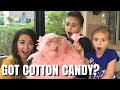 KICKING OFF SPRING BREAK WITH A HUGE PLATE OF COTTON CANDY! / KIDS HAVE A BLAST / Life As We GOmez