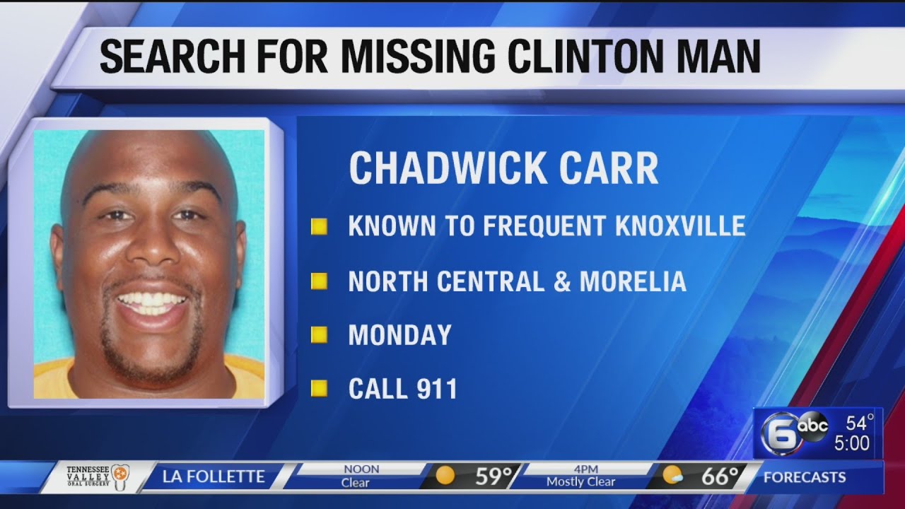Police searching for missing Clinton man last seen in Anderson County ...