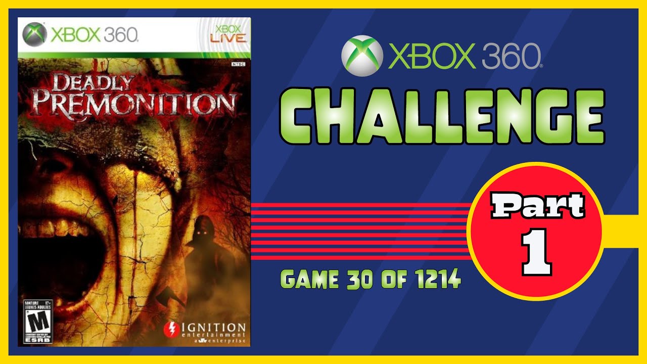 Jeu DEADLY PREMONITION - Xbox 360 - Version Française - Bon État