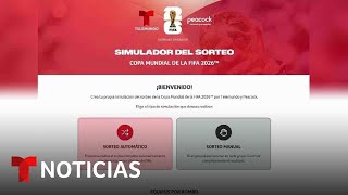 Simule el sorteo del Mundial 2026 con la herramienta Telemundo | Noticias Telemundo