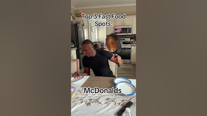 Top 3 Fast Food Spots😭😭