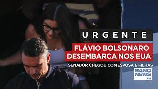 URGENTE: Flávio Bolsonaro chega aos Estados Unidos com a família | BandNews FM | 28/10/2026