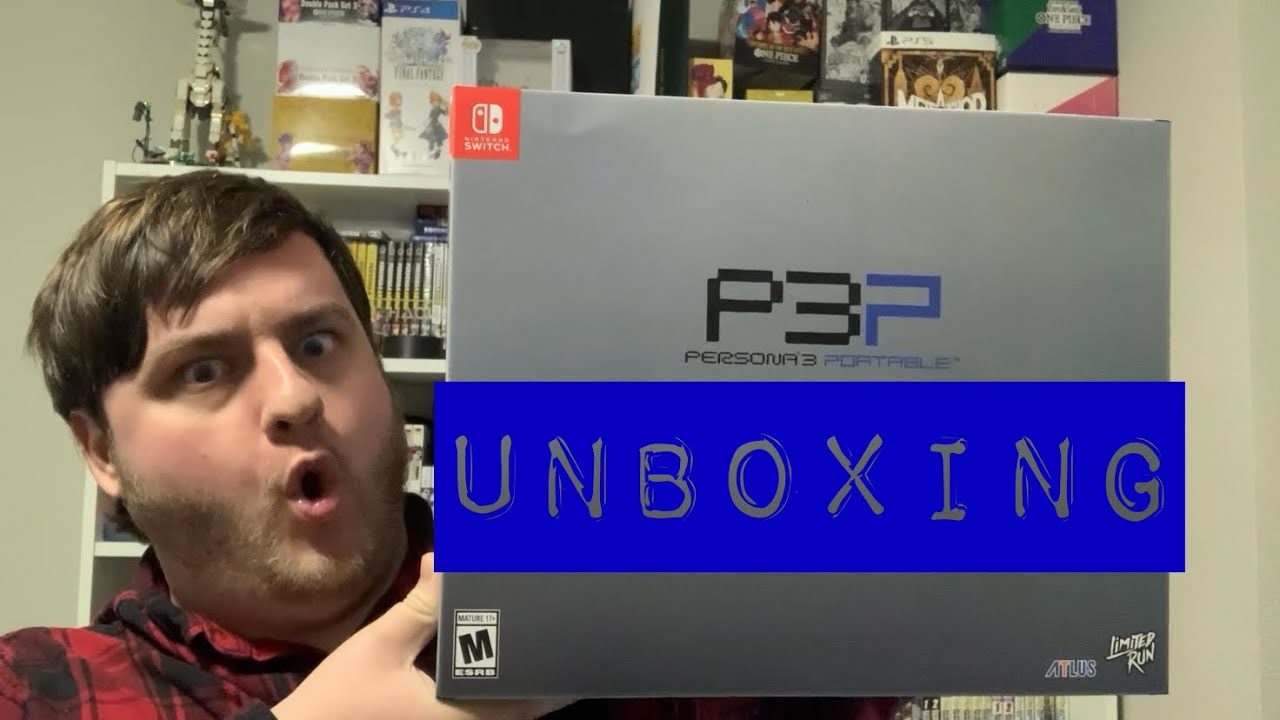 Persona 3 Portable S.E.E.S. Edition Limited Run Games Unboxing