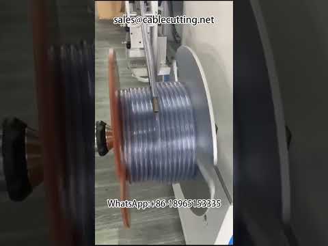 Tube and Wire Winding Machine with Metre Counting | Automated Coiling System