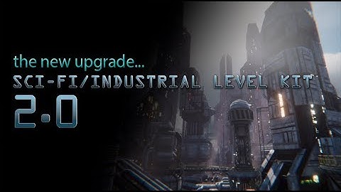 SciFi/Industrial Level Kit 2.0. - teaser