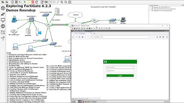 22. Creating a DMZ, WAF Policy and Auto Banning IPs with a Dos Policy  on FortiGate 6.2