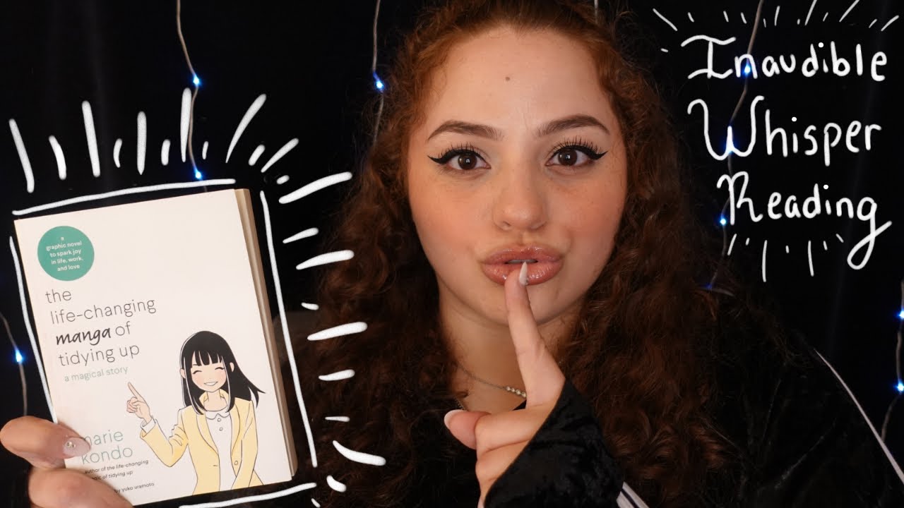 ASMR | Inaudible Whisper Reading 📖