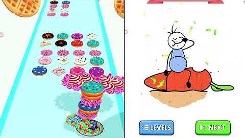 SANDWICH 🥪 RUNNER GAME vs HELP ME: Tricky Puzzle GAME/Level 950-999 Game/ASMR Gameplay,