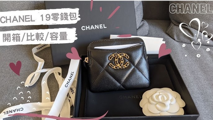 Chanel 19 Zipped Coin Purse 6 Months Review / Featuring Chanel Classic Card  Holder 