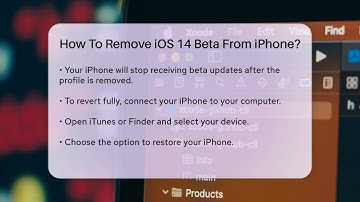 How To Remove iOS 14 Beta From iPhone? - Be App Savvy