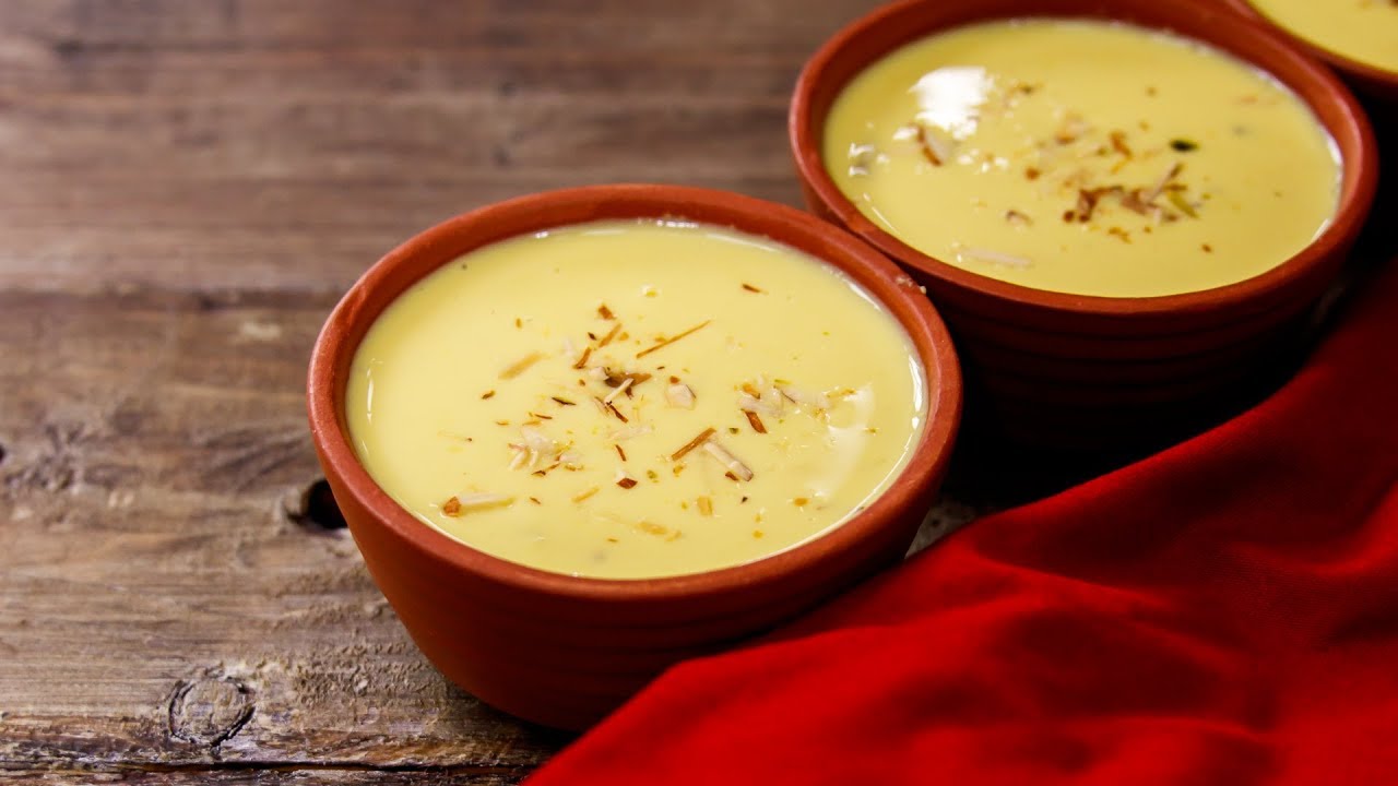 Basundi Recipe - Easy Gujarati / Maharashtrian Dessert for Raksha Bandhan  - CookingShooking | Yaman Agarwal