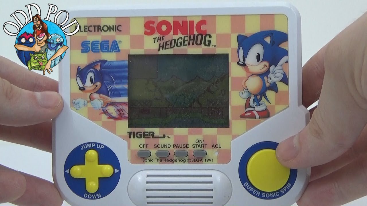 sonic the hedgehog tiger handheld