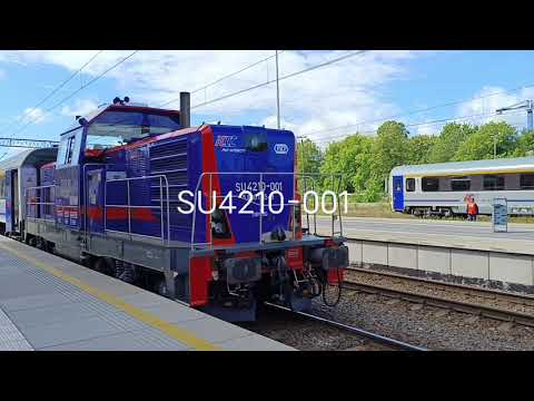 SU4210-001 oblot maszyny do podjęcia składu IC SWAROŻYC do stacji Wrocław Gł   PKP INTERCITY