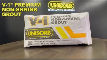 V-1® Premium Non-Shrink Grout Mix and Pour