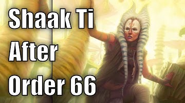 What Happened to Shaak Ti after Order 66?