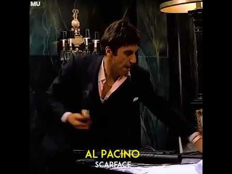 SCARFACE a AL PACINO Movie Scene “SAY HELLO TO MY LITTLE FRIEND “ - YouTube