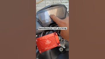 Speedometer is not working ?🤦 #xtreme160r #bike